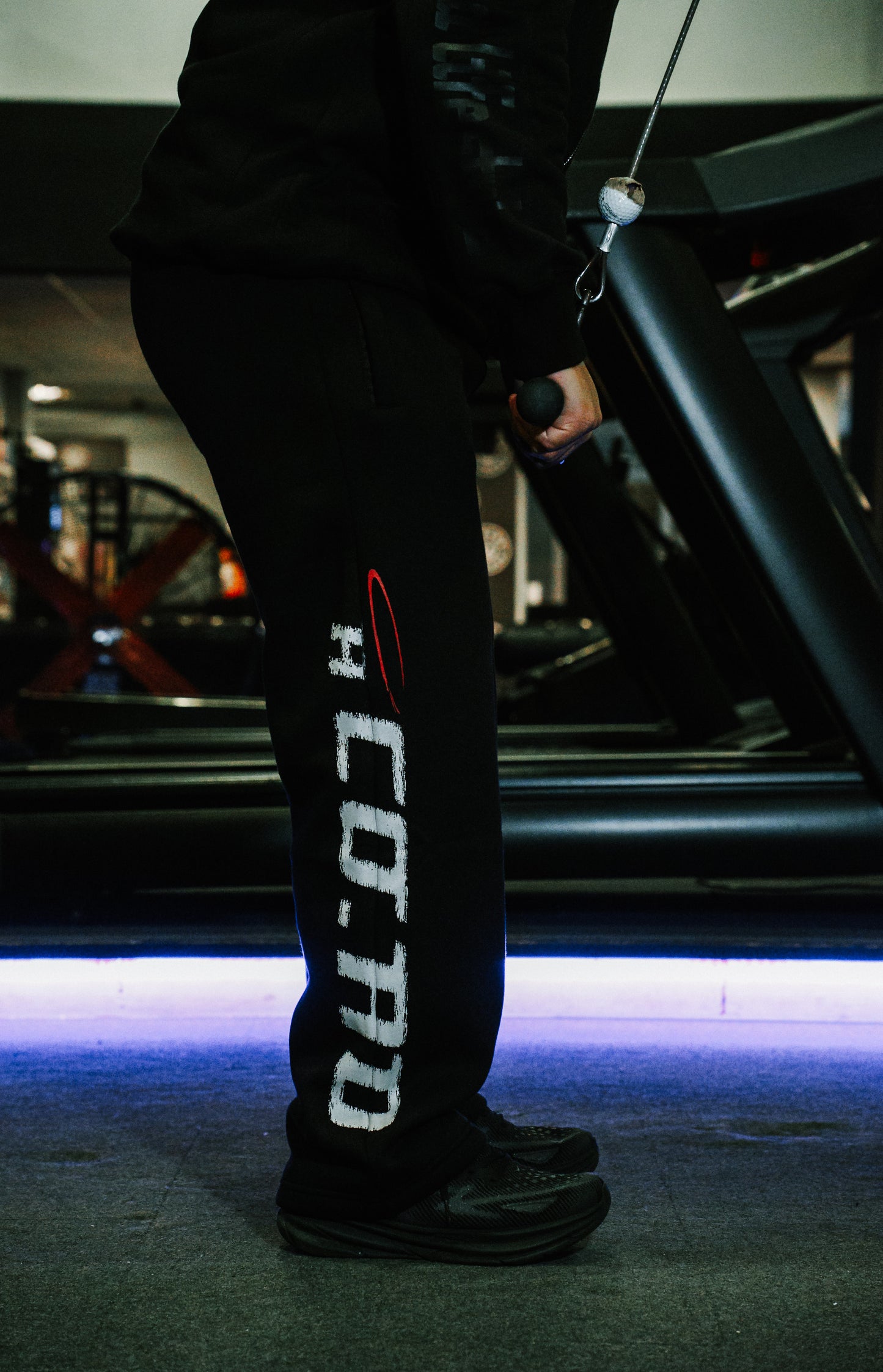 CO. AD Black Joggers