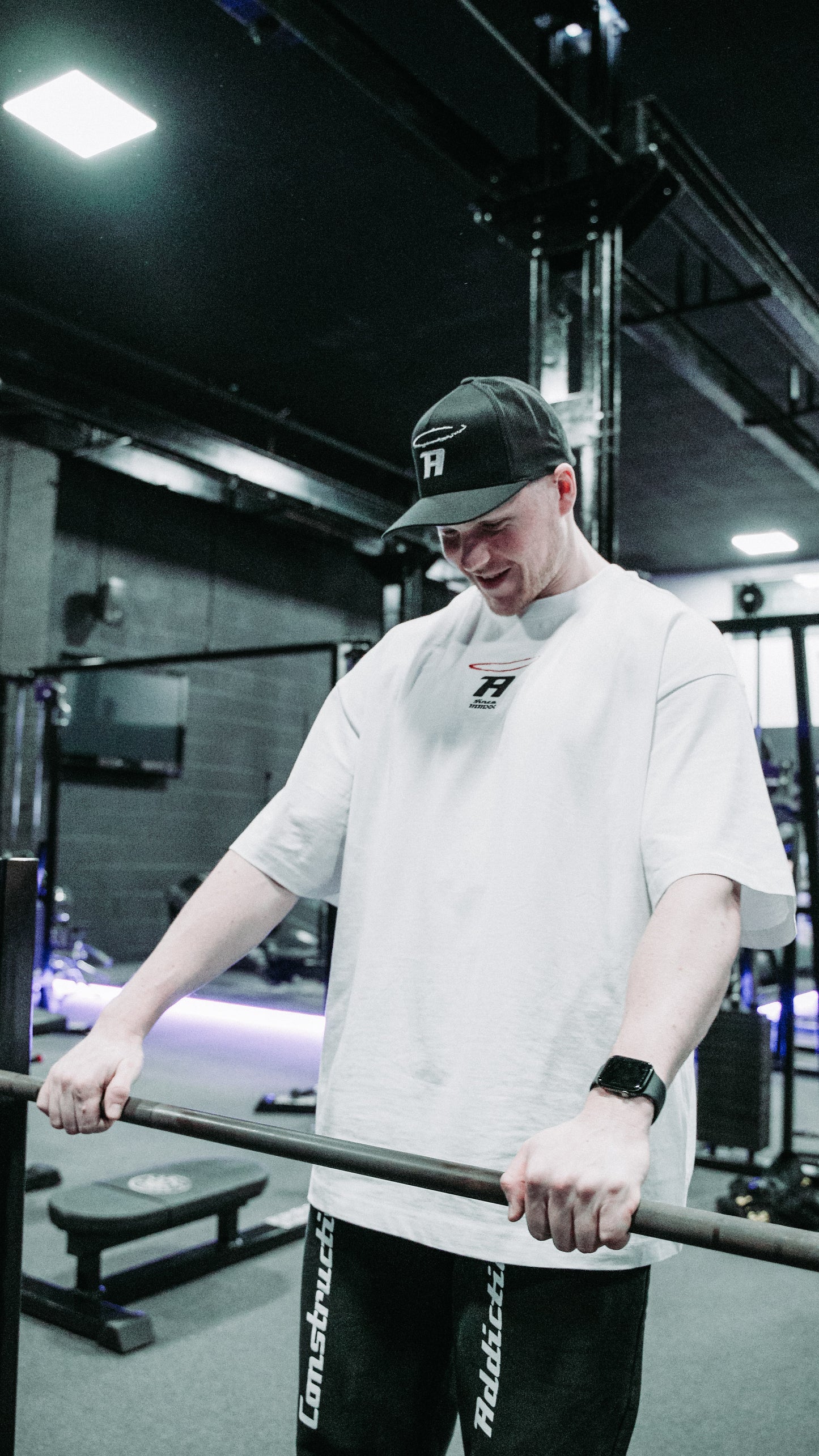The Follow Up White Oversized Tee