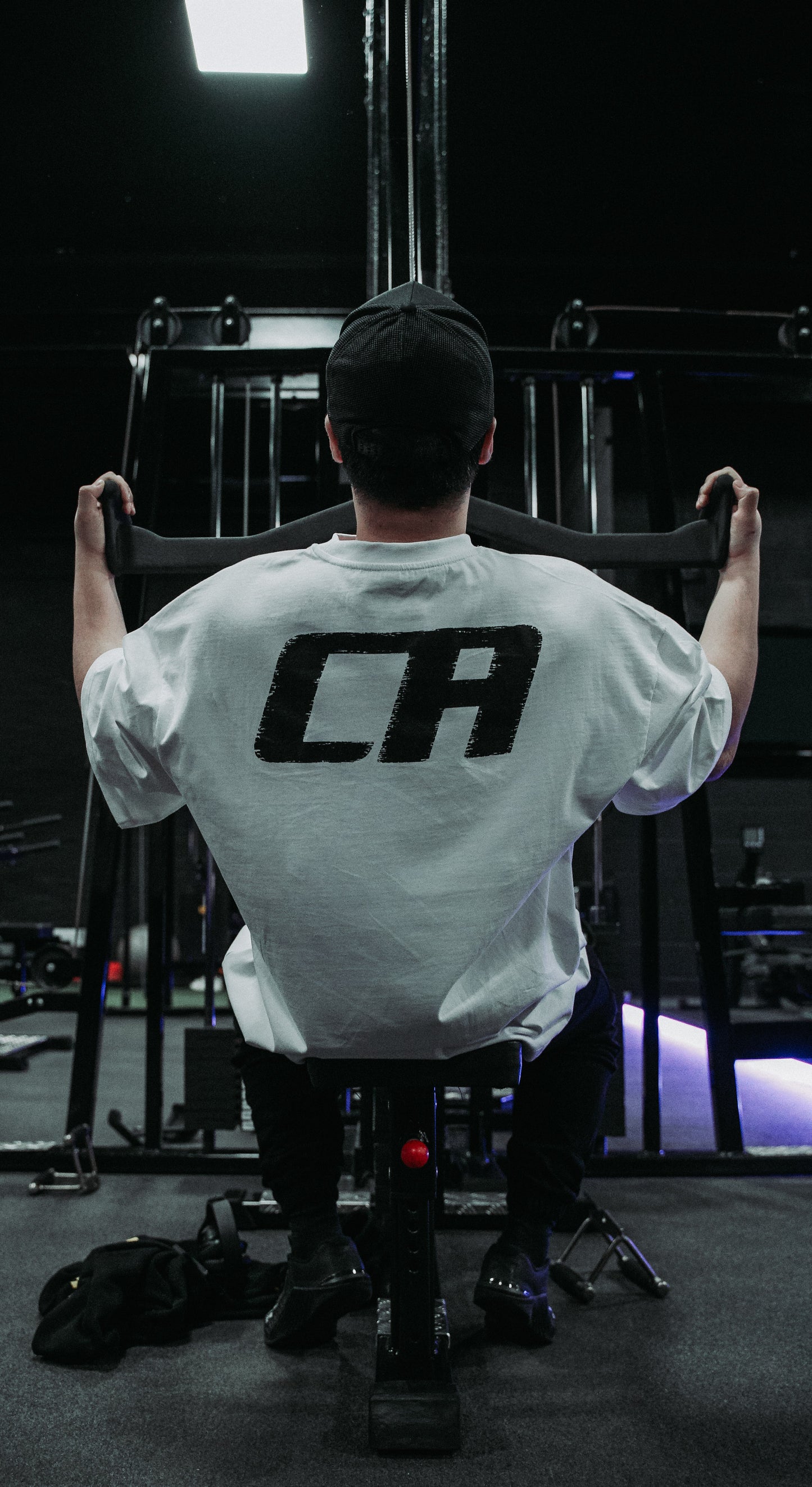 The Follow Up White Oversized Tee