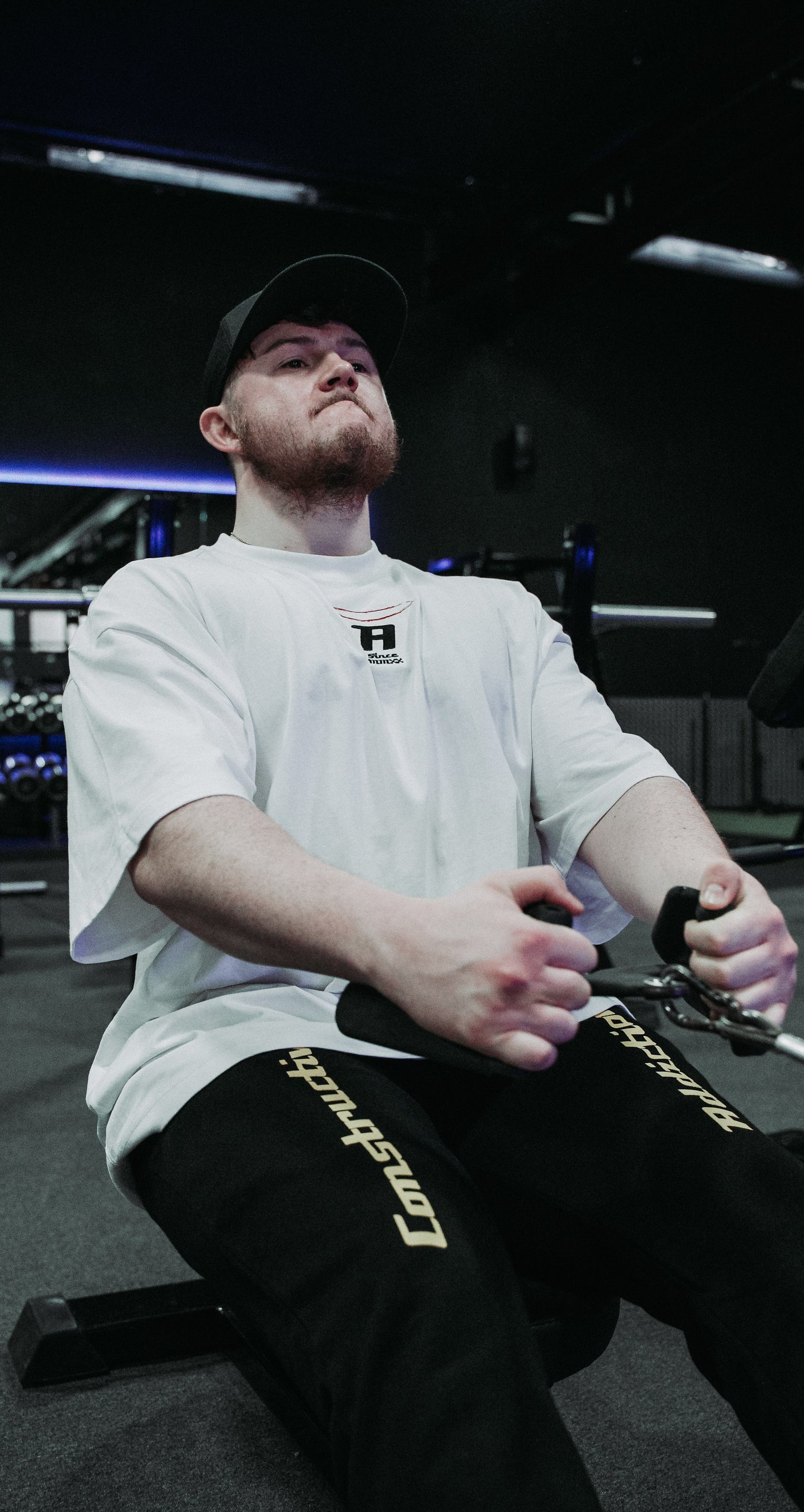 The Follow Up White Oversized Tee