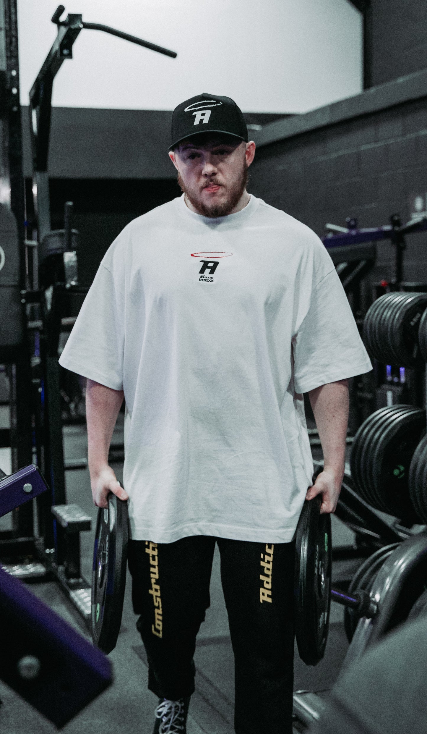 The Follow Up White Oversized Tee