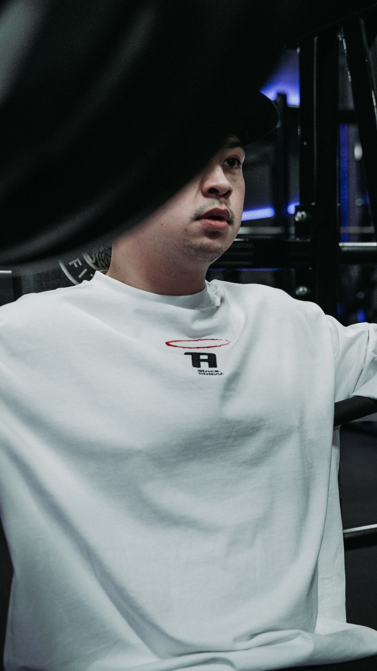 The Follow Up White Oversized Tee