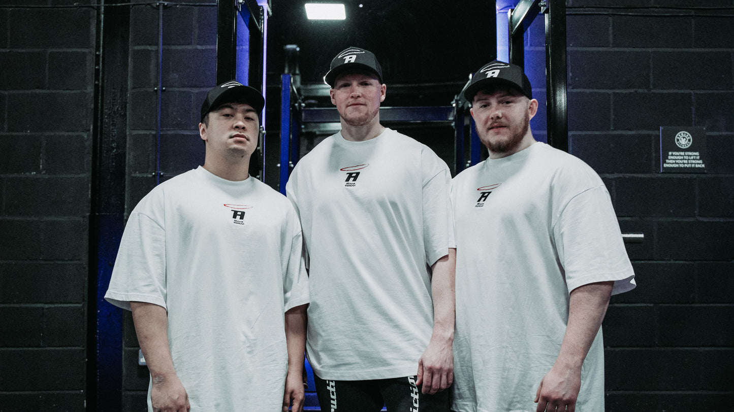 The Follow Up White Oversized Tee