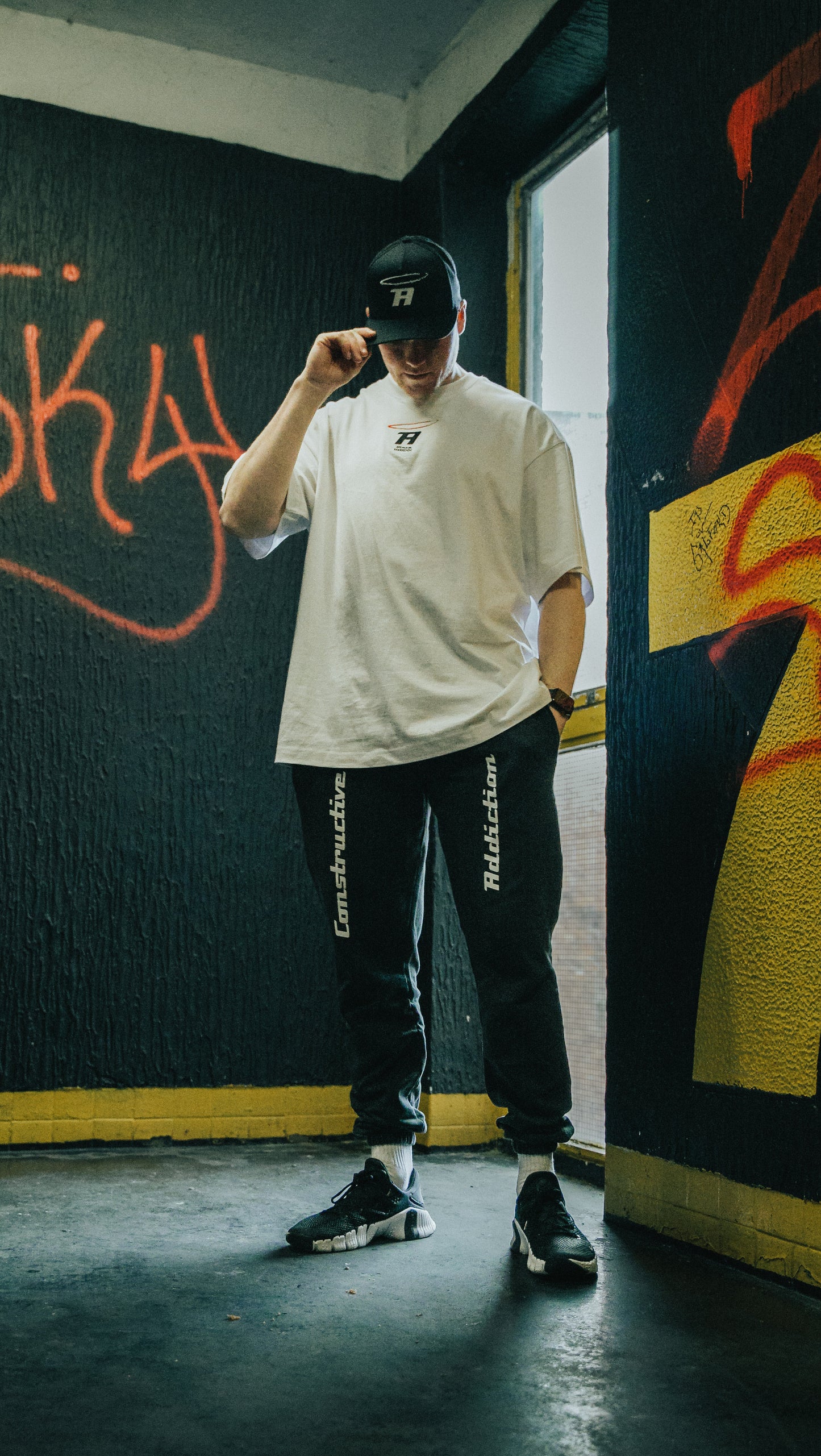 The Follow Up White Oversized Tee