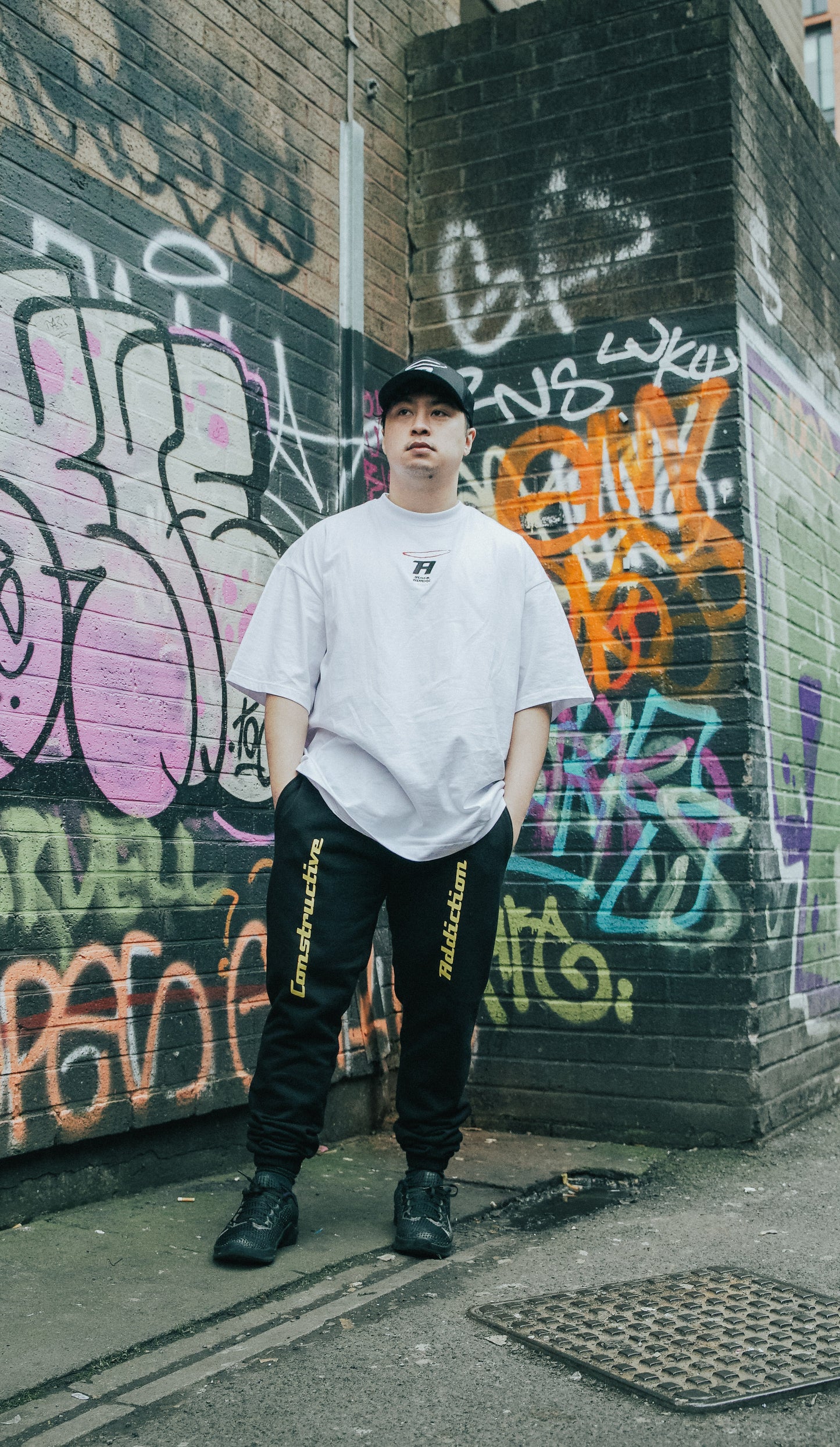 The Follow Up White Oversized Tee