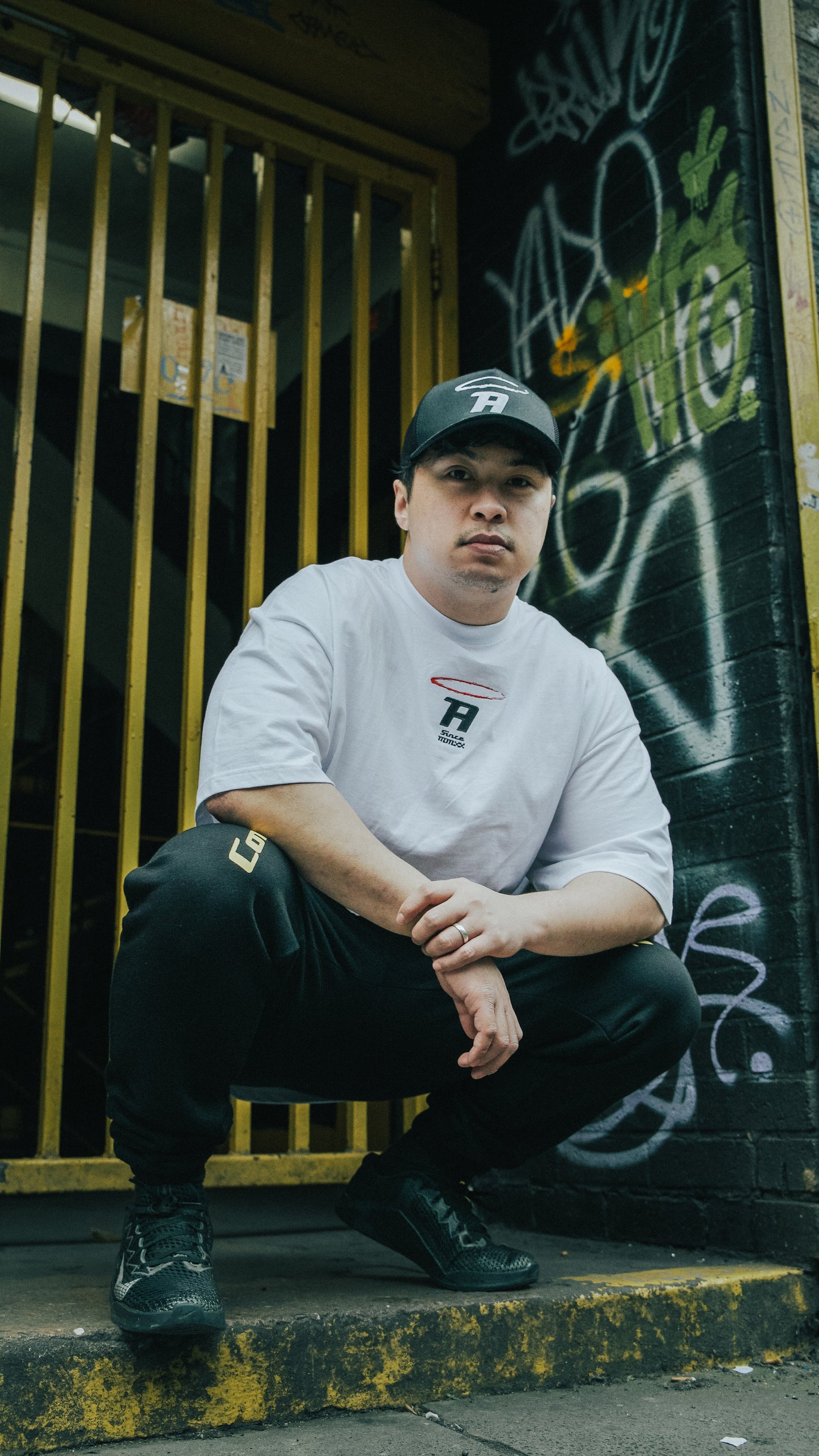 The Follow Up White Oversized Tee