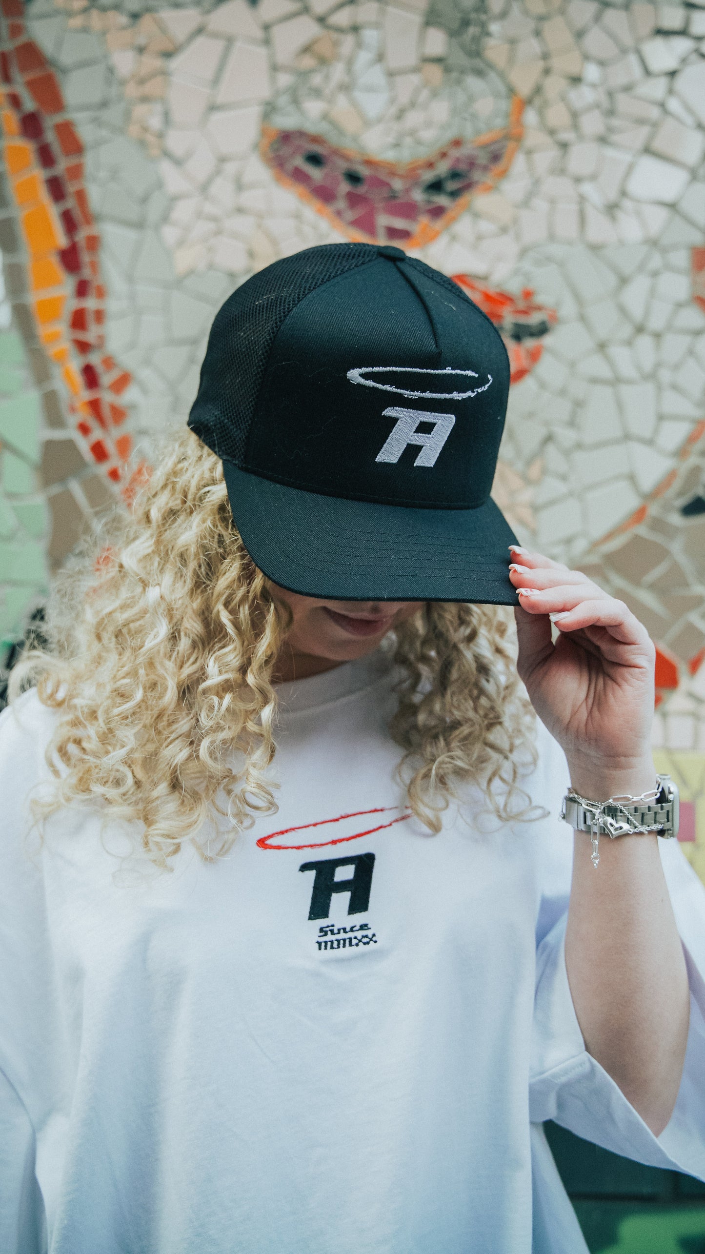 The Follow Up White Oversized Tee