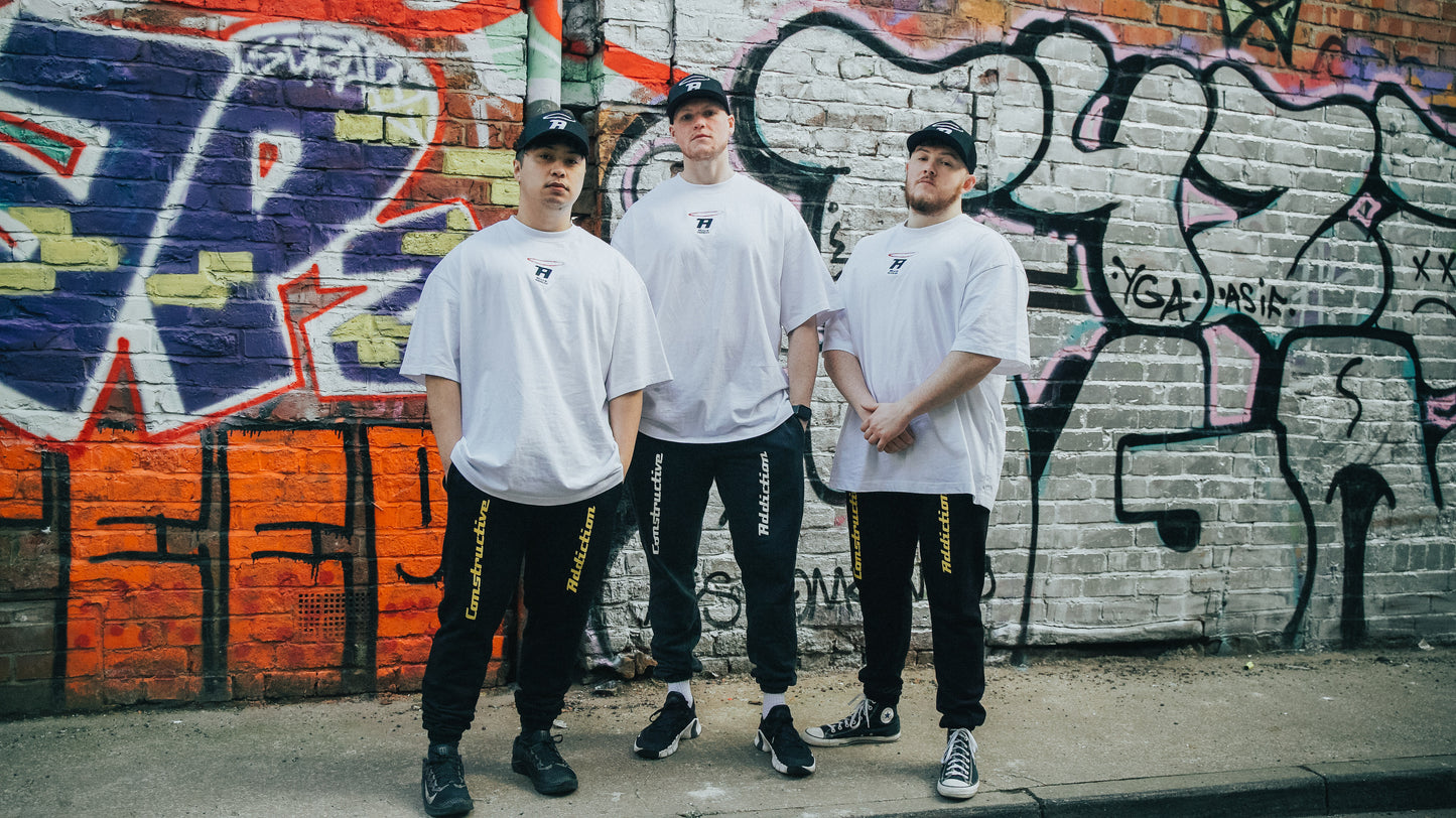 The Follow Up White Oversized Tee