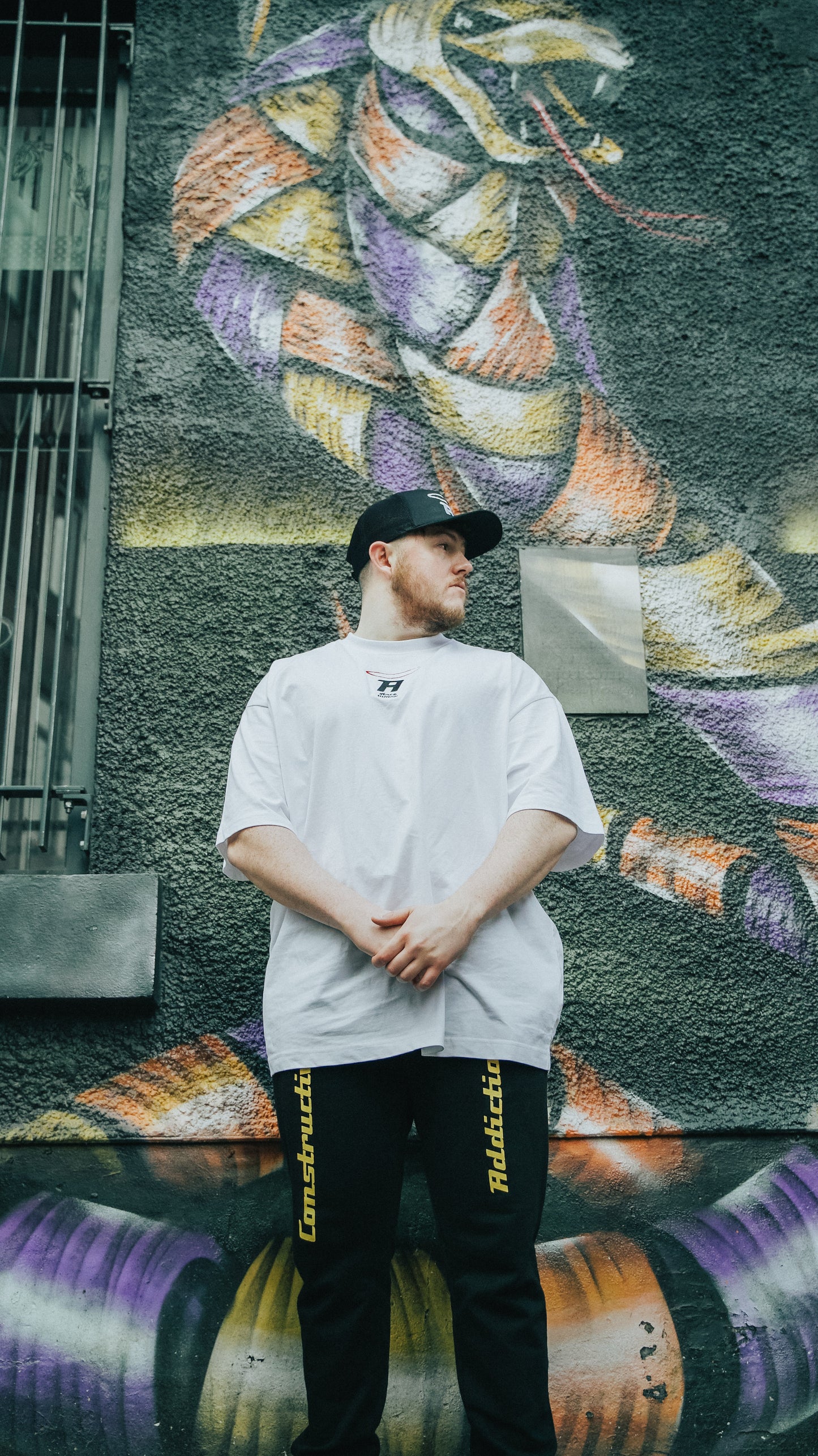 The Follow Up White Oversized Tee