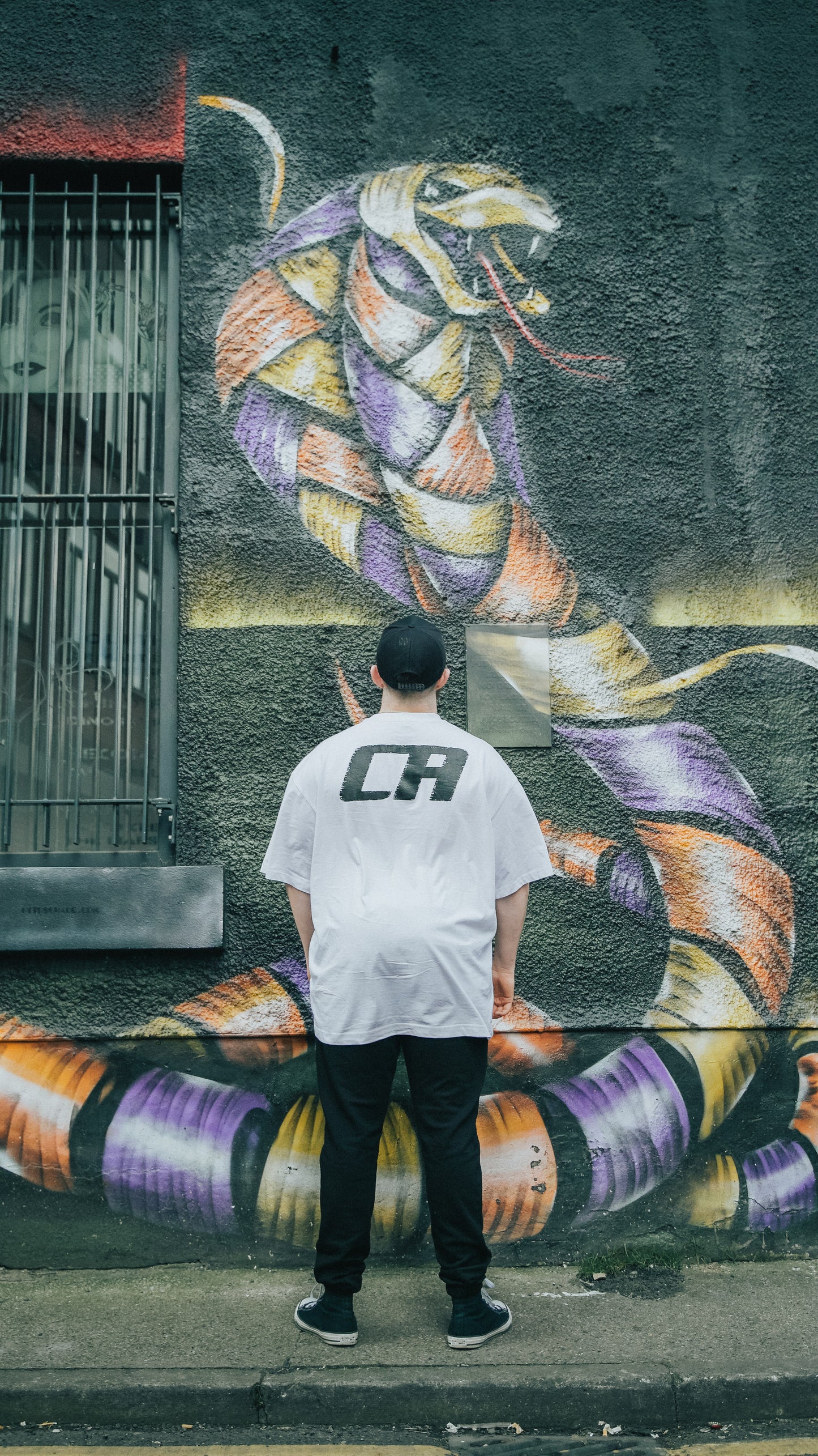 The Follow Up White Oversized Tee