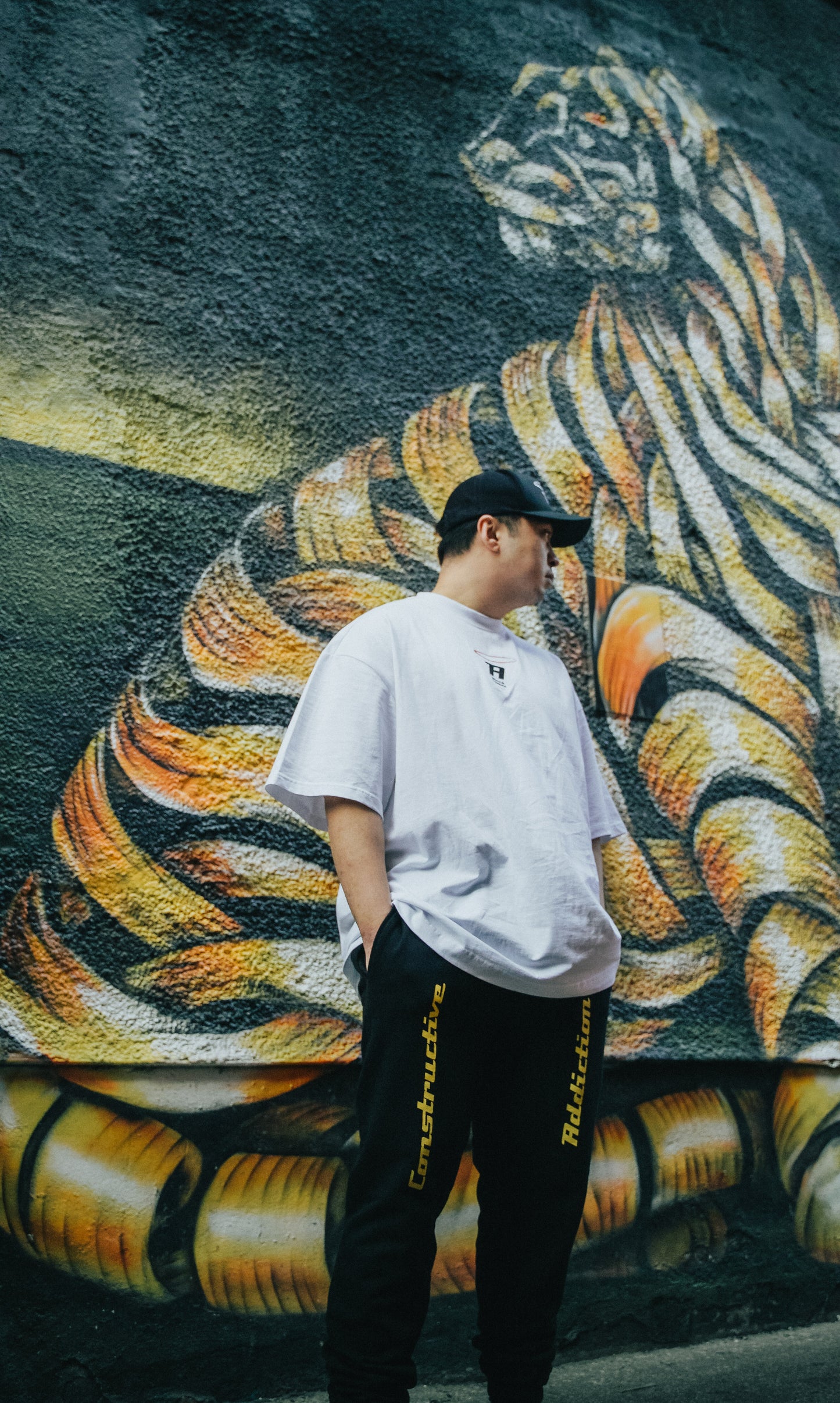 The Follow Up White Oversized Tee