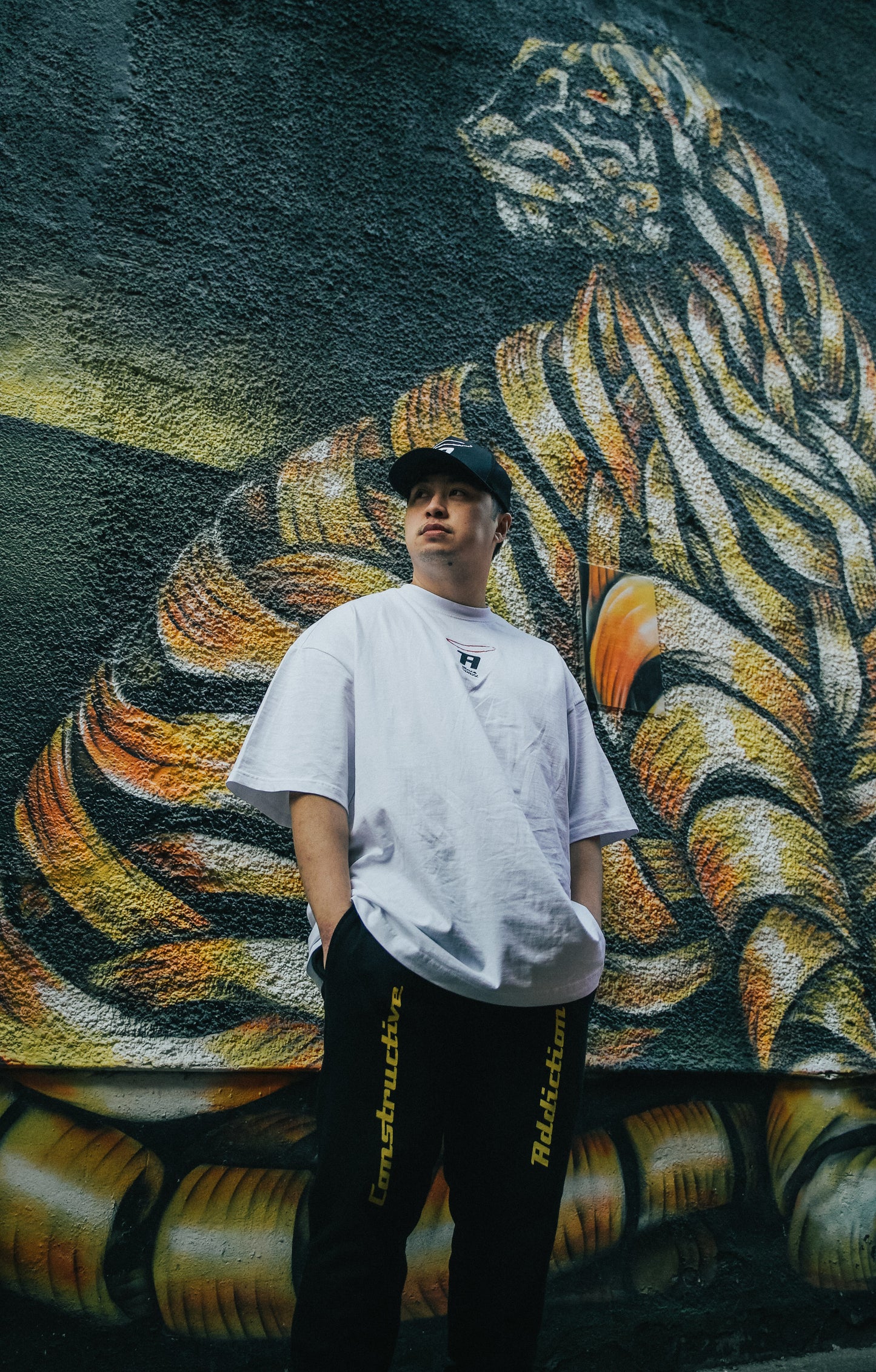 The Follow Up White Oversized Tee